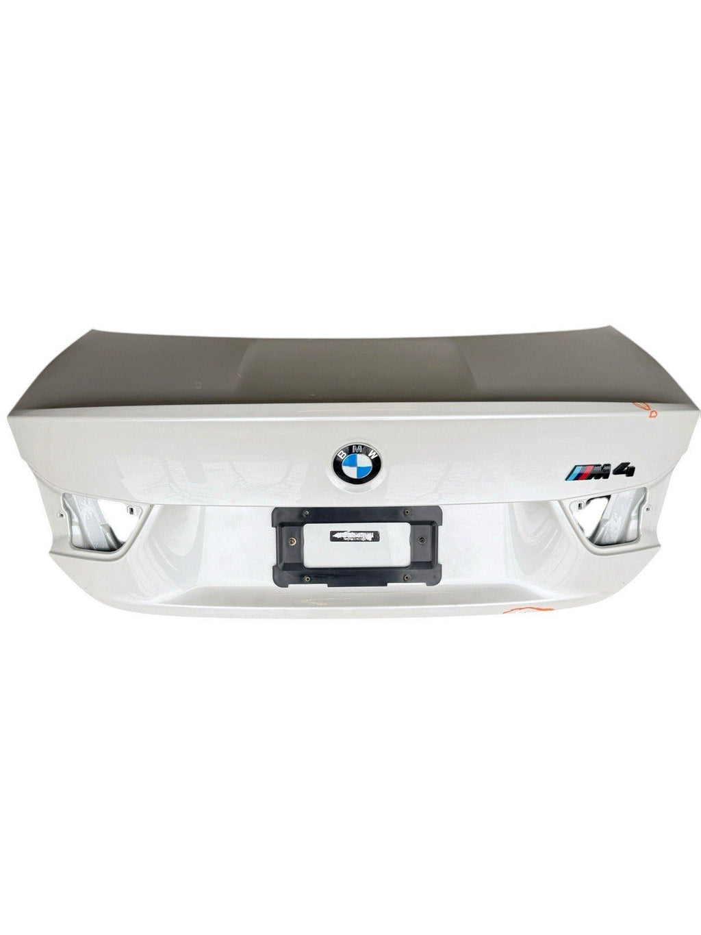 2015-2020 BMW M4 Coupe Rear Trunk Lid Hatch Cover Panel White OEM *Damage*