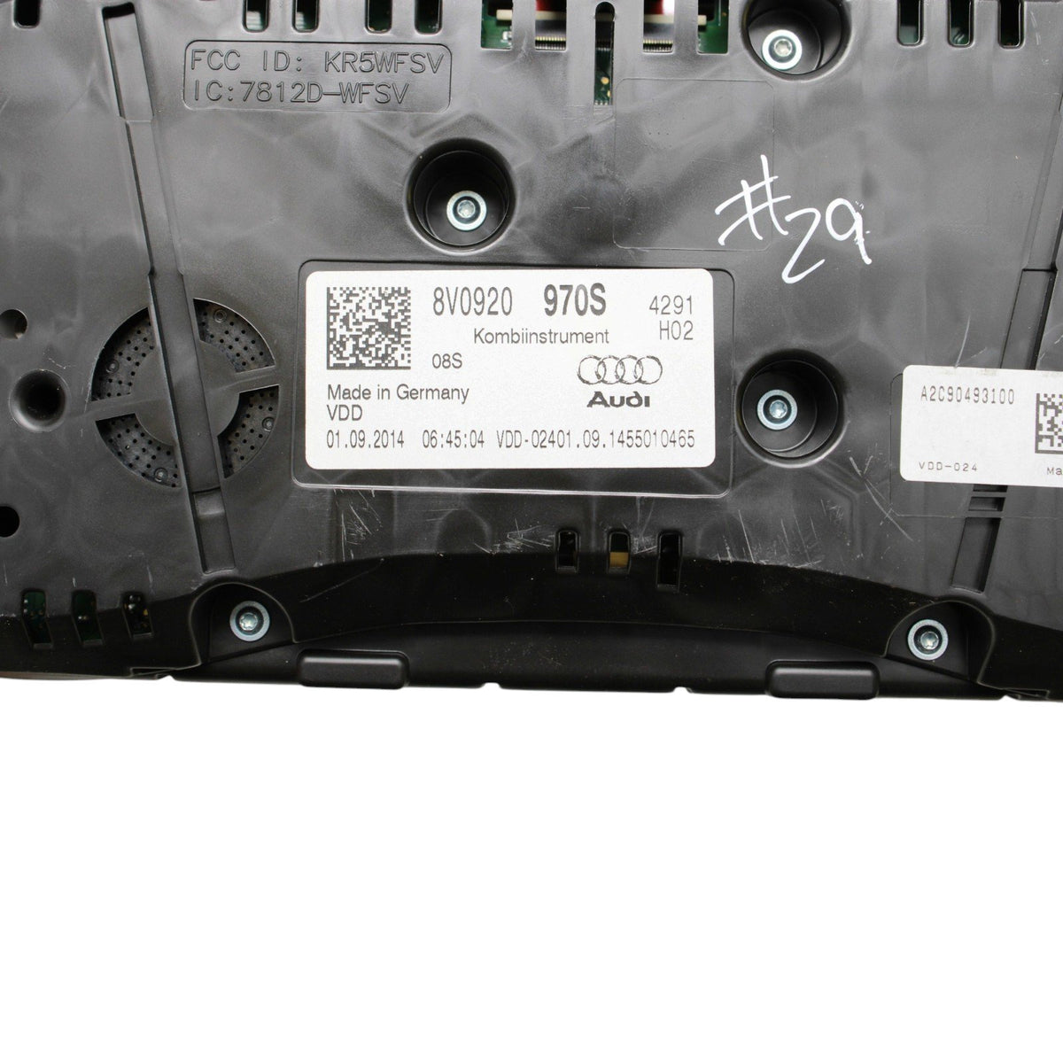 2015-2016 Audi S3 Speedometer Instrument Gauge Cluster 8V0920970S OEM