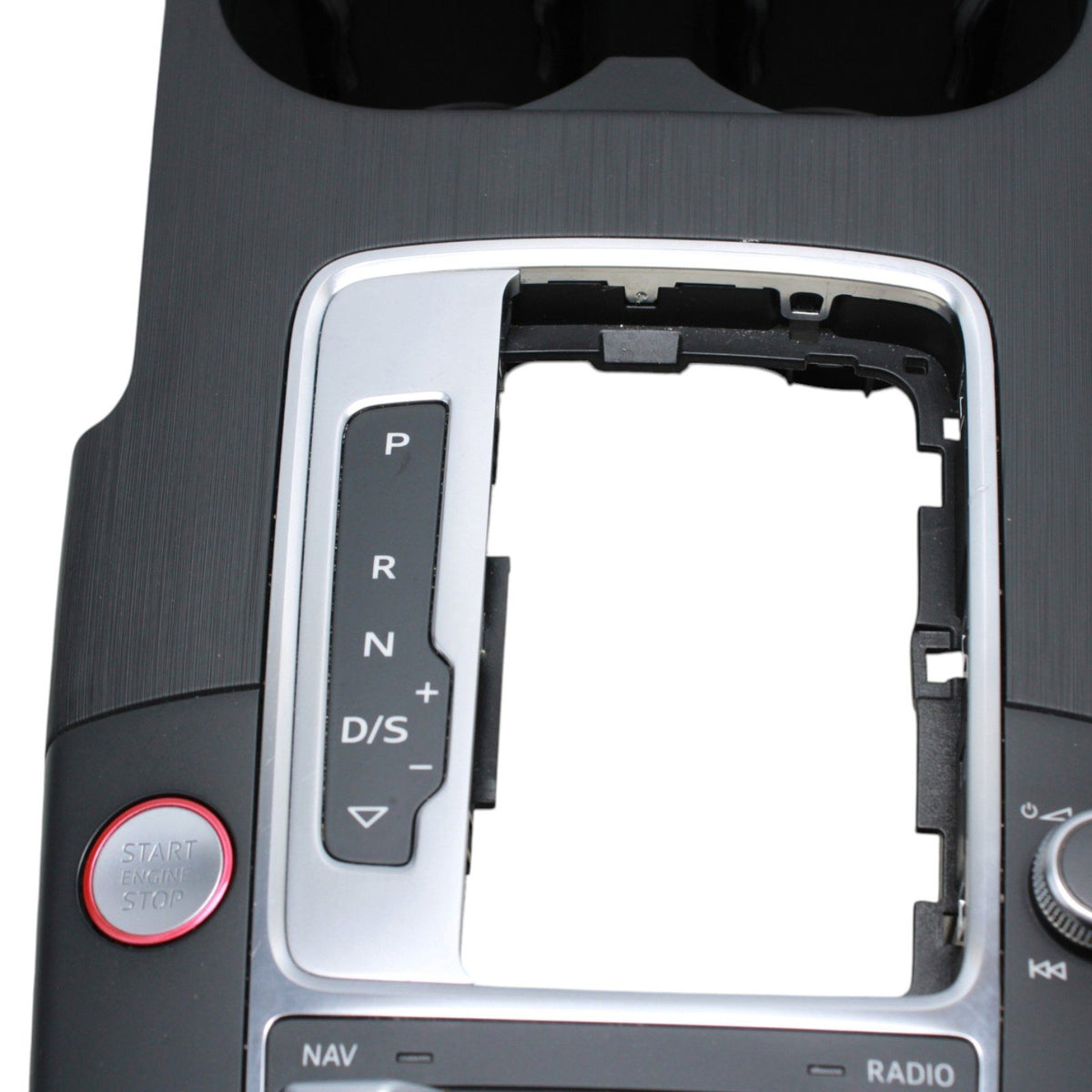 2015-2016 Audi A3 S3 Center Console Shifter Bezel W/ MMI Navigation Switch OEM