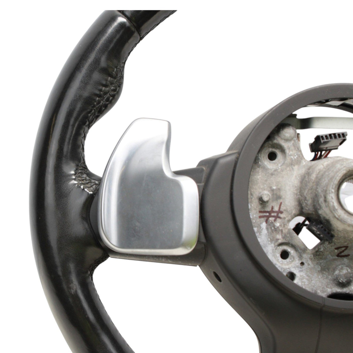 OEM BMW F23 F30 F32 F36 Steering Wheel Heated M Sport Black Leather w/Shifters