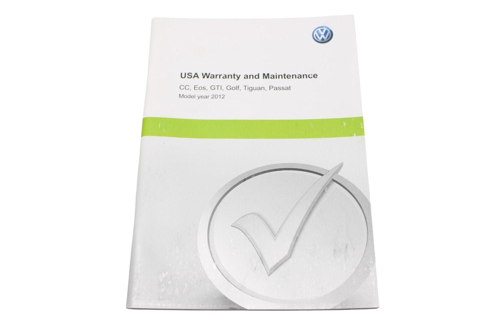 2012 Volkswagen Golf Golf R Owners Manual OEM Complete Set