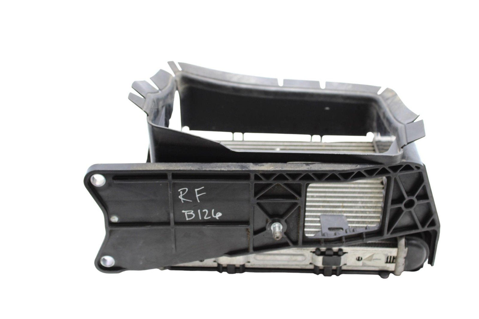 2017 - 2020 AUDI S3 RH PASSENGER AUX RADIATOR WITH BRACKET & DUCT 5Q0121251HA