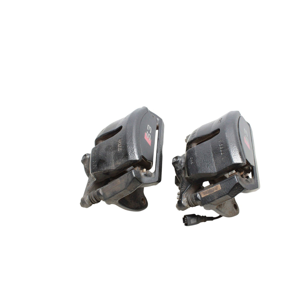 2015-2020 Audi S3 Front Left and Right Brake Caliper Set Black OEM 340mm