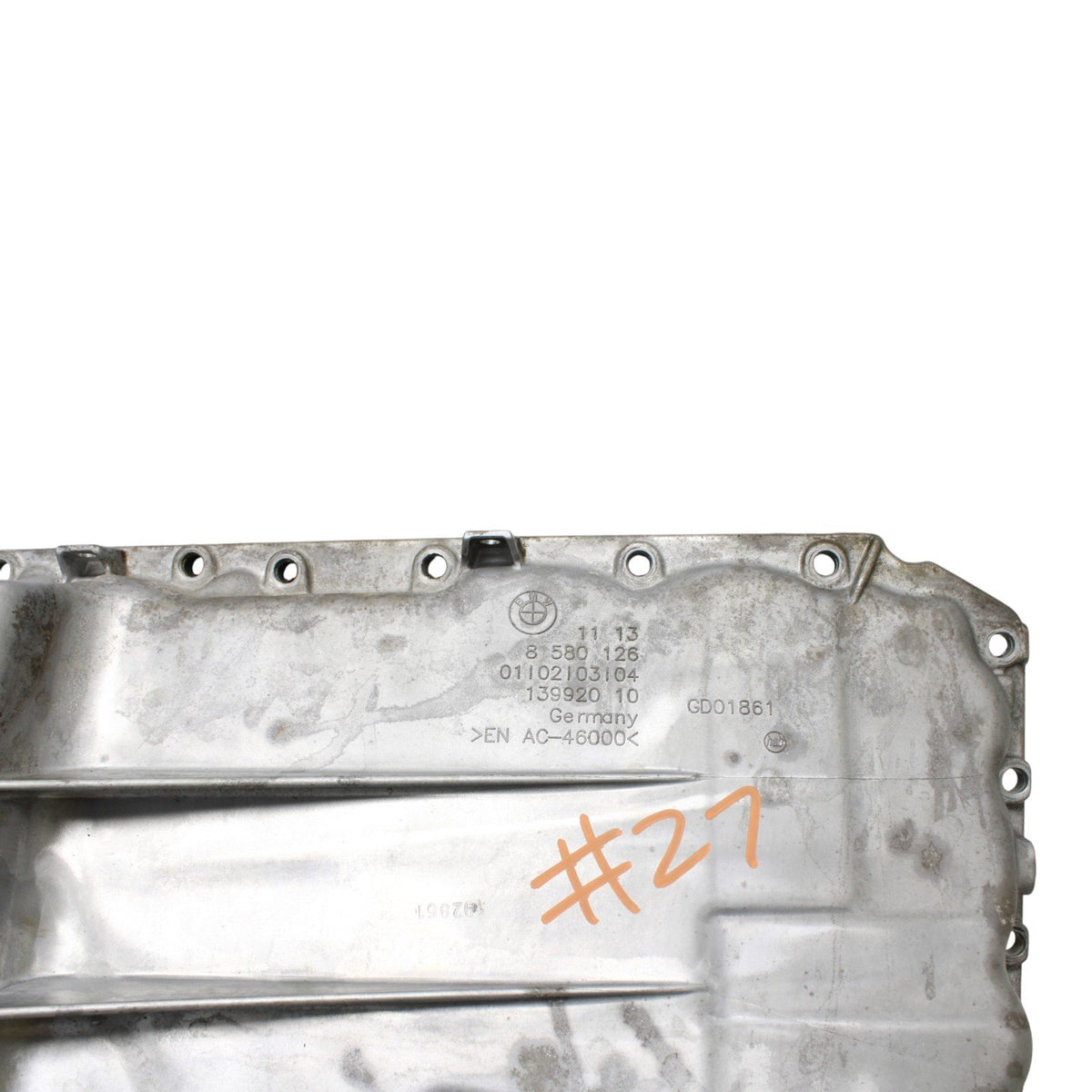 2016-2026 BMW M340i G20 B58 3.0L RWD Engine Oil Pan Unit 51k 11138580126 OEM