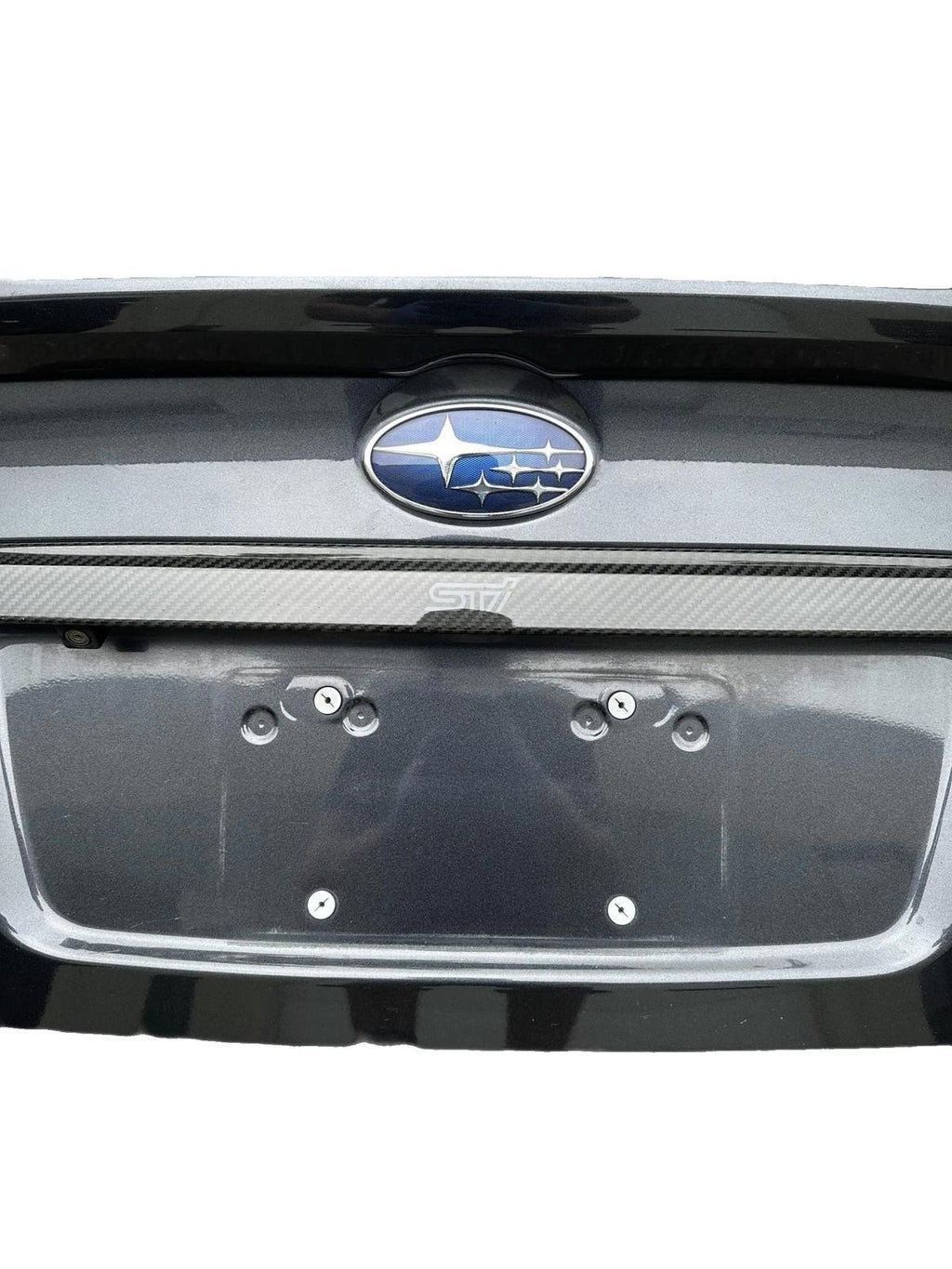 2015-2021 Subaru WRX STI Trunk Lid With Carbon Fiber Trim GRAY: 61K
