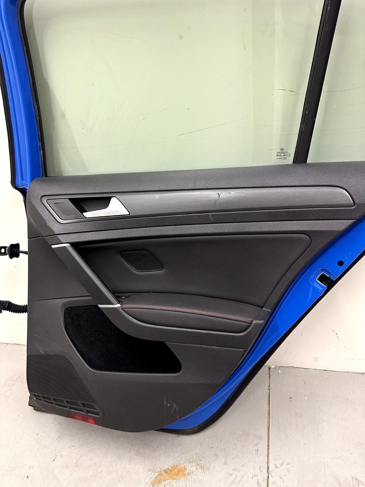 2015 - 2021 VW GTI Golf R Rear Right Door Passenger Side CORNFLOWER BLUE
