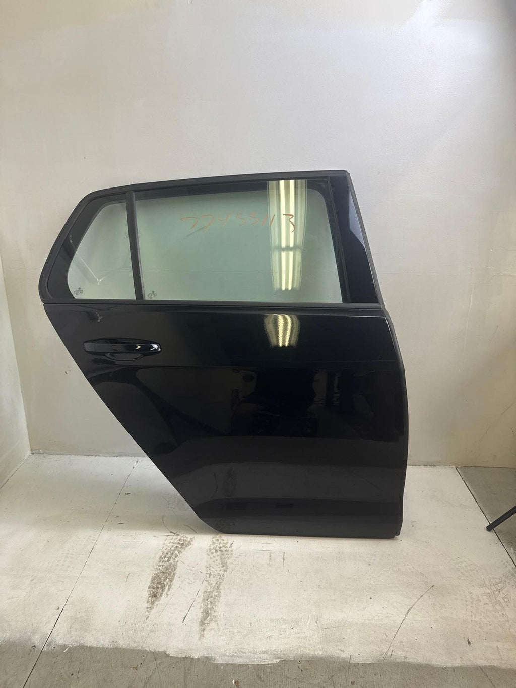 MK7 VW GTI Golf R Rear Right Door Shell Passenger Side Black Pearl Oem 2015-2021