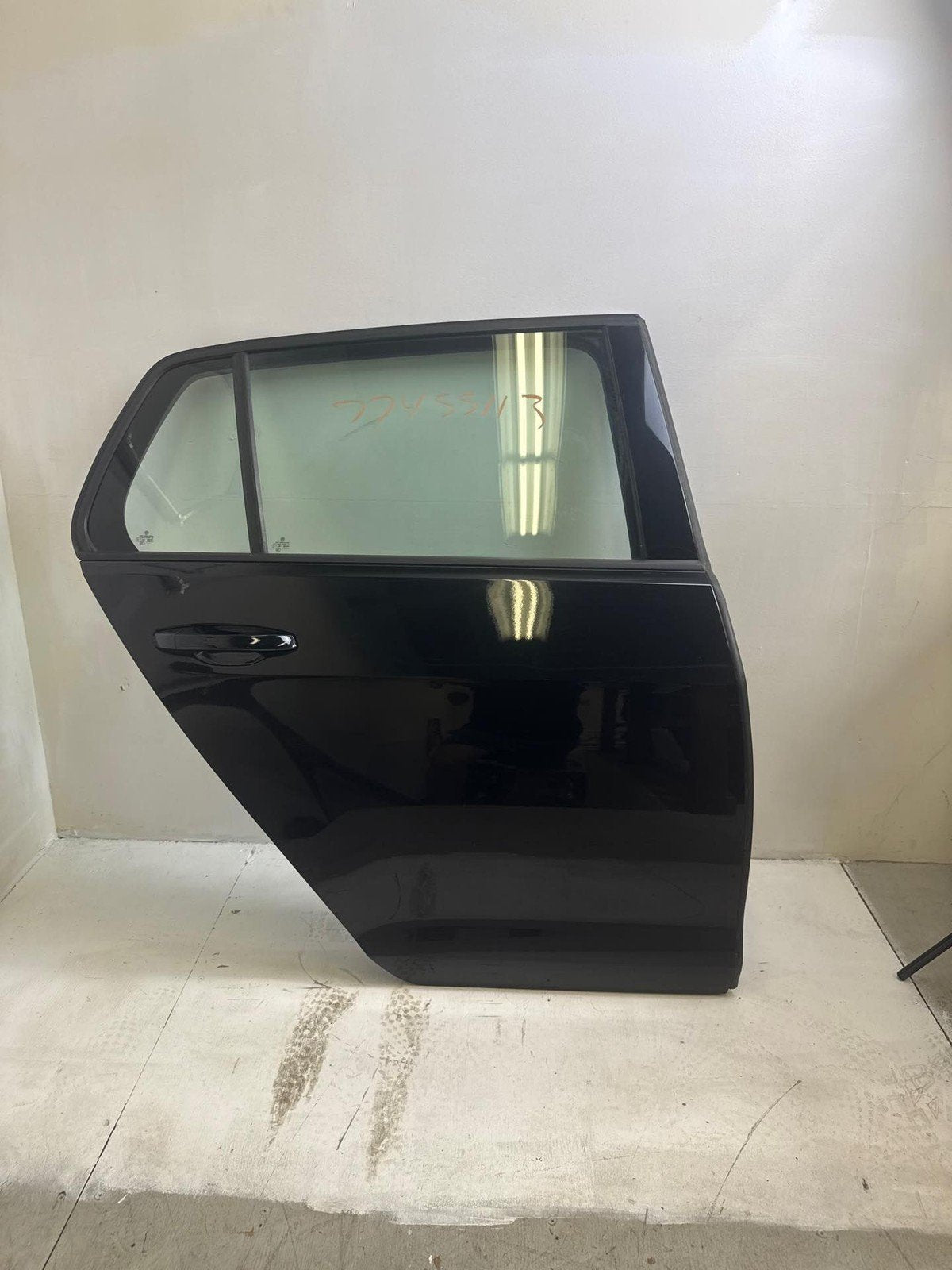 MK7 VW GTI Golf R Rear Right Door Shell Passenger Side Black Pearl Oem 2015-2021