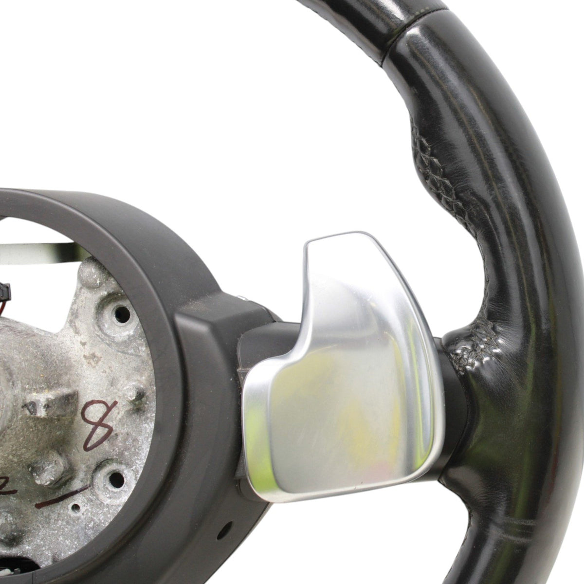 OEM BMW F23 F30 F32 F36 Steering Wheel Heated M Sport Black Leather w/Shifters