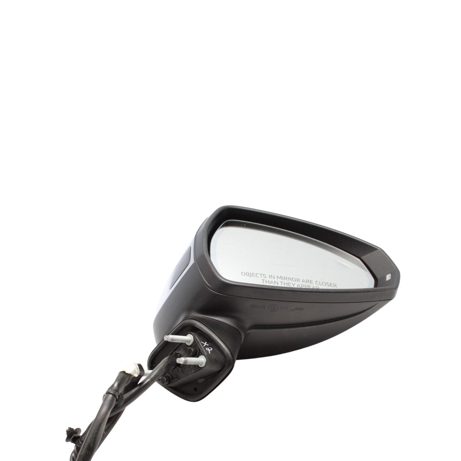 2017-2020 Audi A3 S3 RS3 Right Side View Mirror Silver Blind Spot OEM