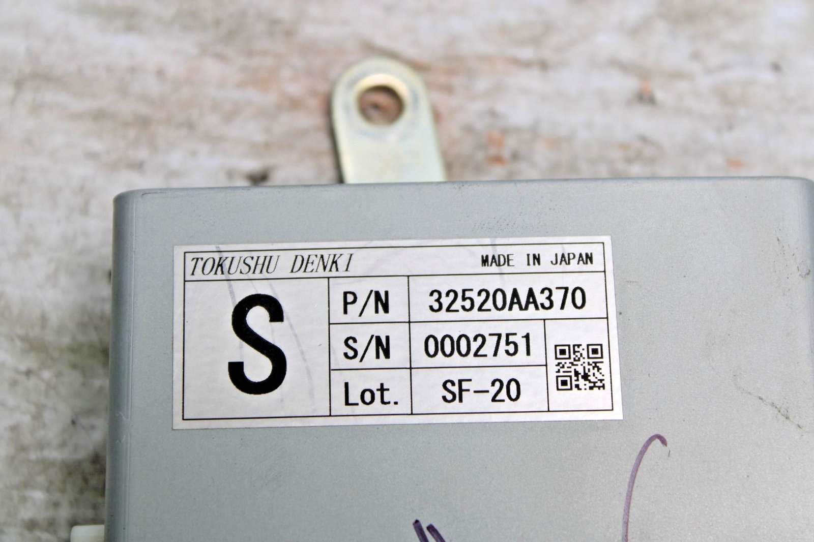 2019 - 2021 SUBARU WRX STI DIFFERENTIAL LOCK CONTROL MODULE OEM 3252AA370