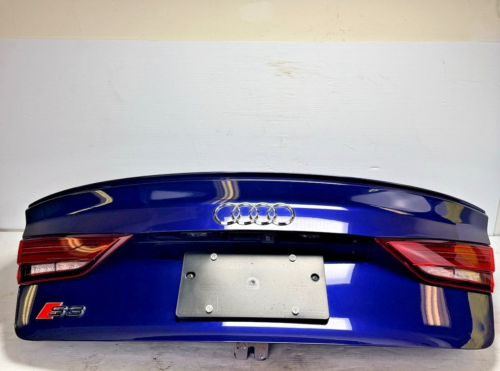 2017 - 2020 Audi S3 Trunk Lid Hatch Navarra Blue Metallic 8V5827025D