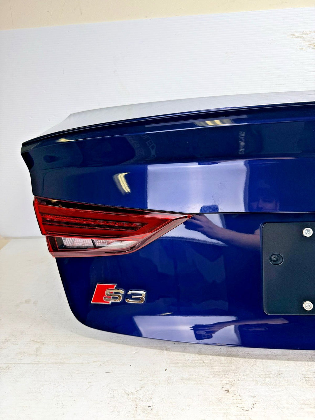 2017 - 2020 Audi S3 Trunk Lid Hatch Navarra Blue Metallic 8V5827025D