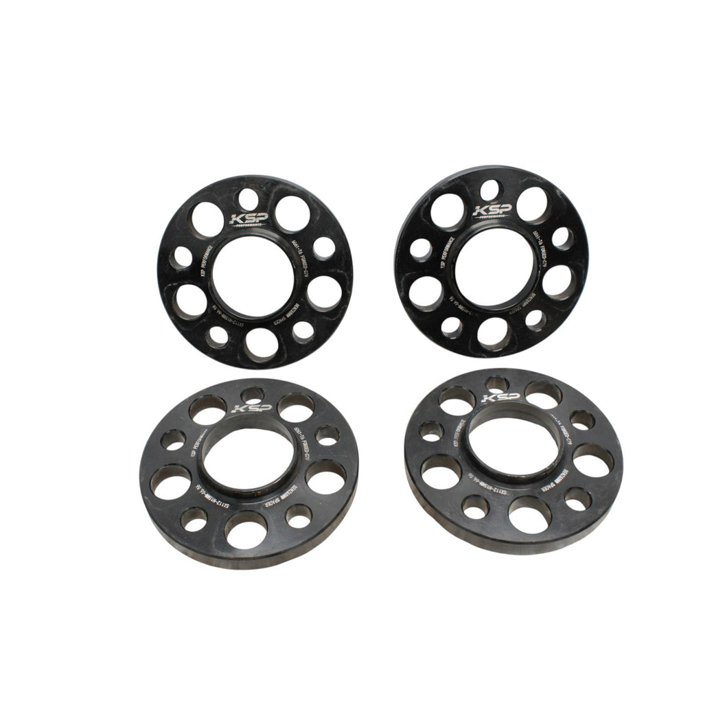 KSP Performance 15mm 5x112 66.6mm Hubcentric Wheel Spacers And Extended Lugs