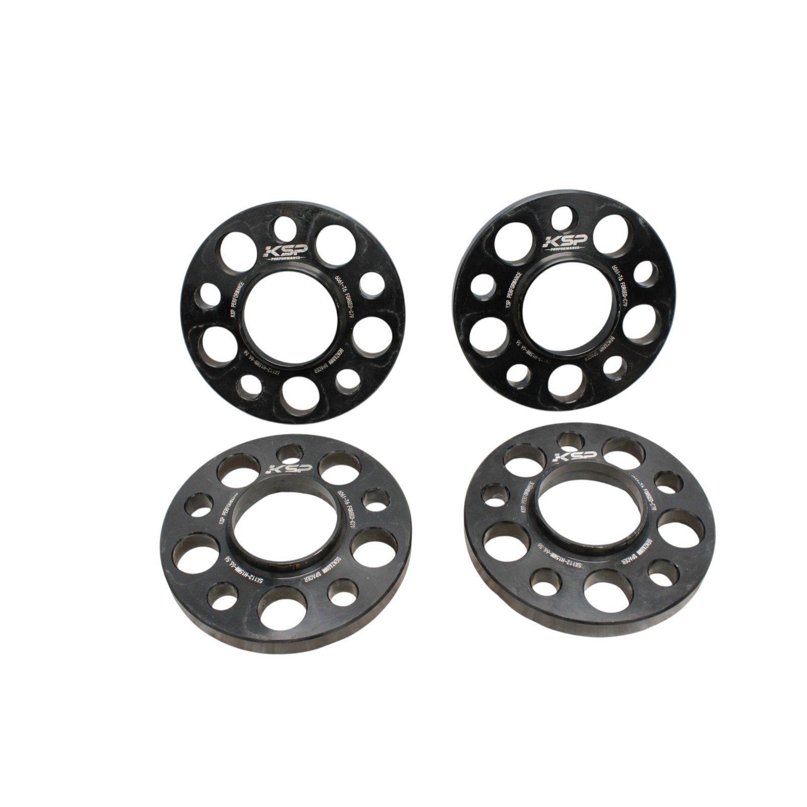 KSP Performance 15mm 5x112 66.6mm Hubcentric Wheel Spacers And Extended Lugs