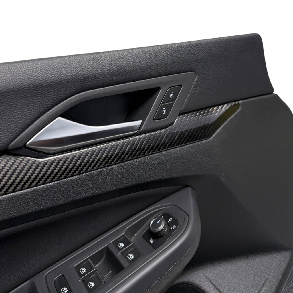 2022-2025 VW GOLF R Front Left Driver Side Door Panel With Carbon Fiber Trim OEM
