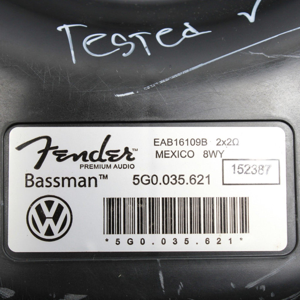 2015-2021 Volkswagen Golf GTI Fender Bassman Rear Subwoofer 5G0035621 OEM